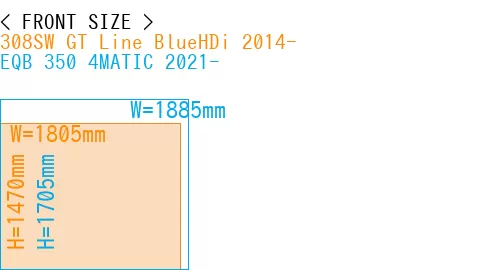 #308SW GT Line BlueHDi 2014- + EQB 350 4MATIC 2021-